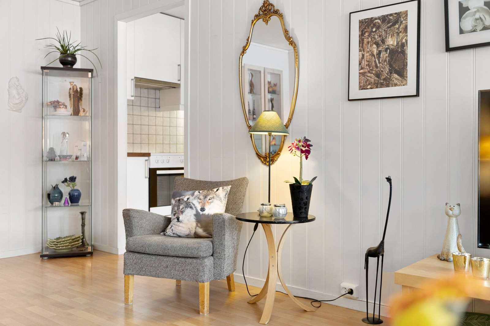 Leiligheten har et bruksareal på 55 kvm med en praktisk og effektiv planløsning. Galleribilde