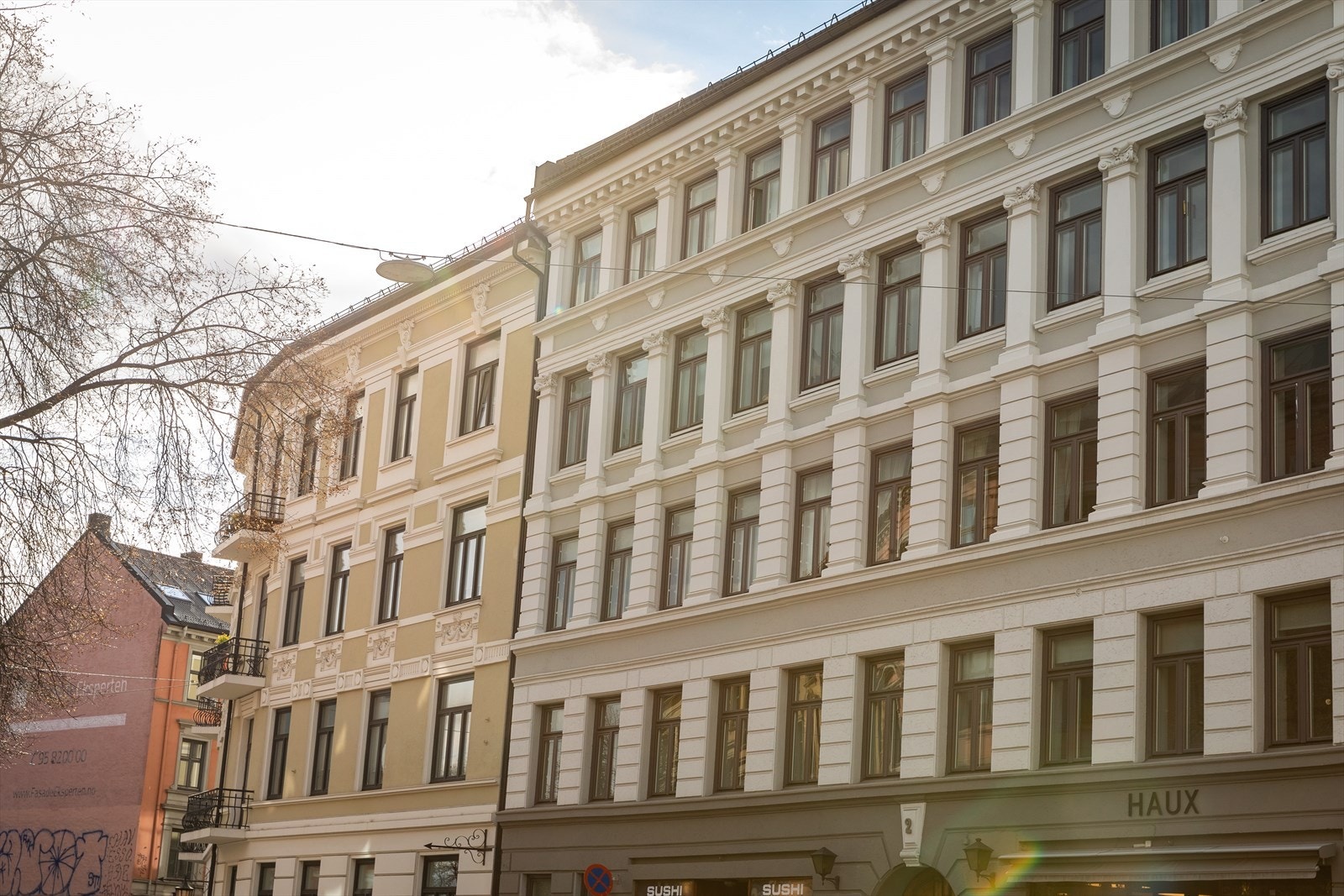 Sameiet har en fin og sentral beliggenhet på St. Hanshaugen, med et rikt service og spisetilbud. Galleribilde