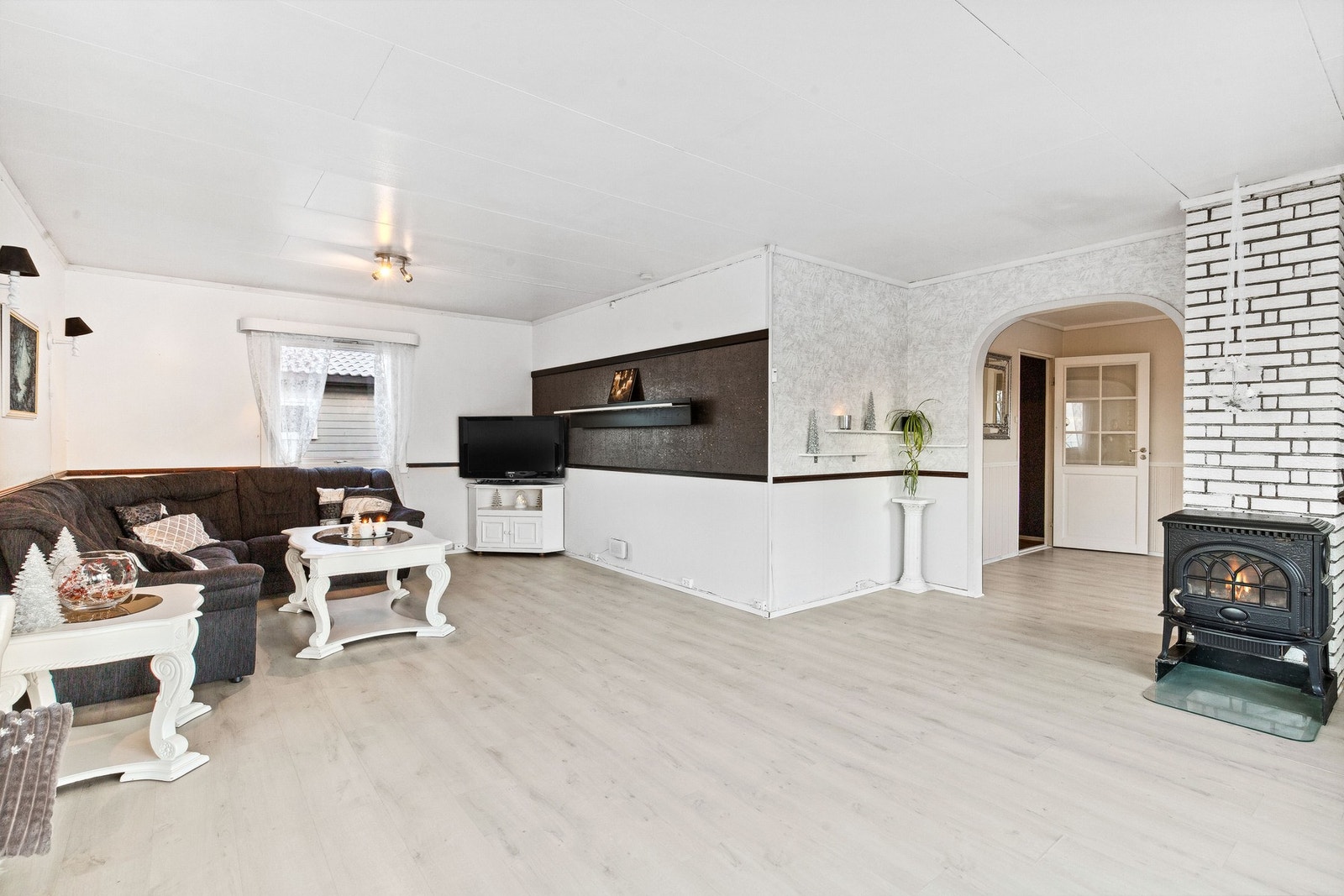 Stue - det er innlagt fiber i boligen Galleribilde