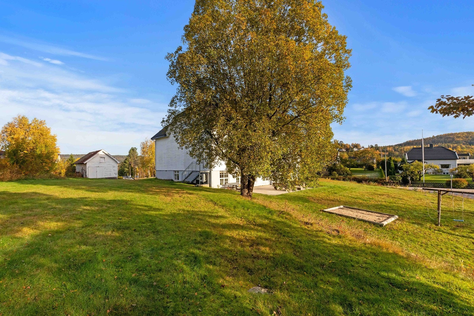 Flott opparbeidet tomt. Galleribilde