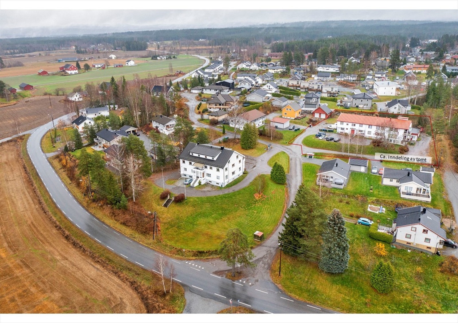 Tilnærmet fullt utleid boligbygg med fremtidig potensial for boligutvikling Galleribilde
