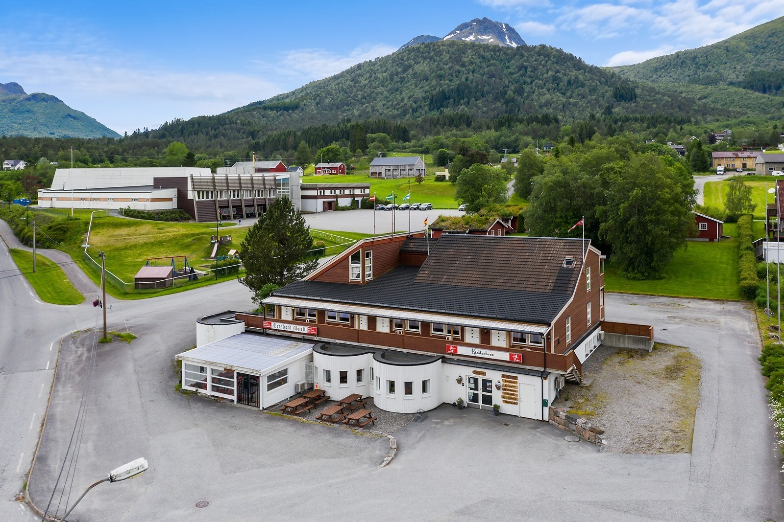 Dronebilde Galleribilde