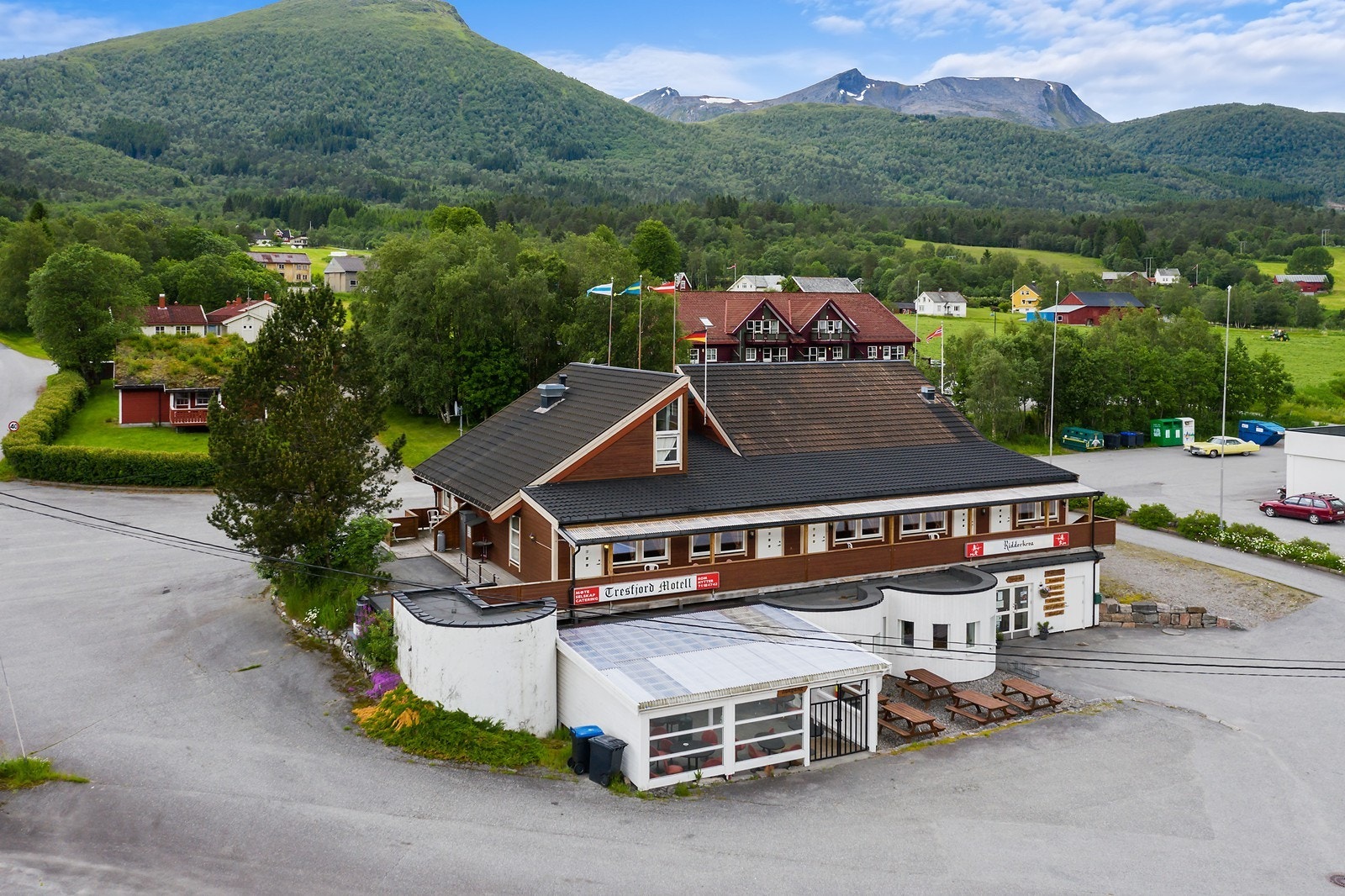 Dronebilde Galleribilde
