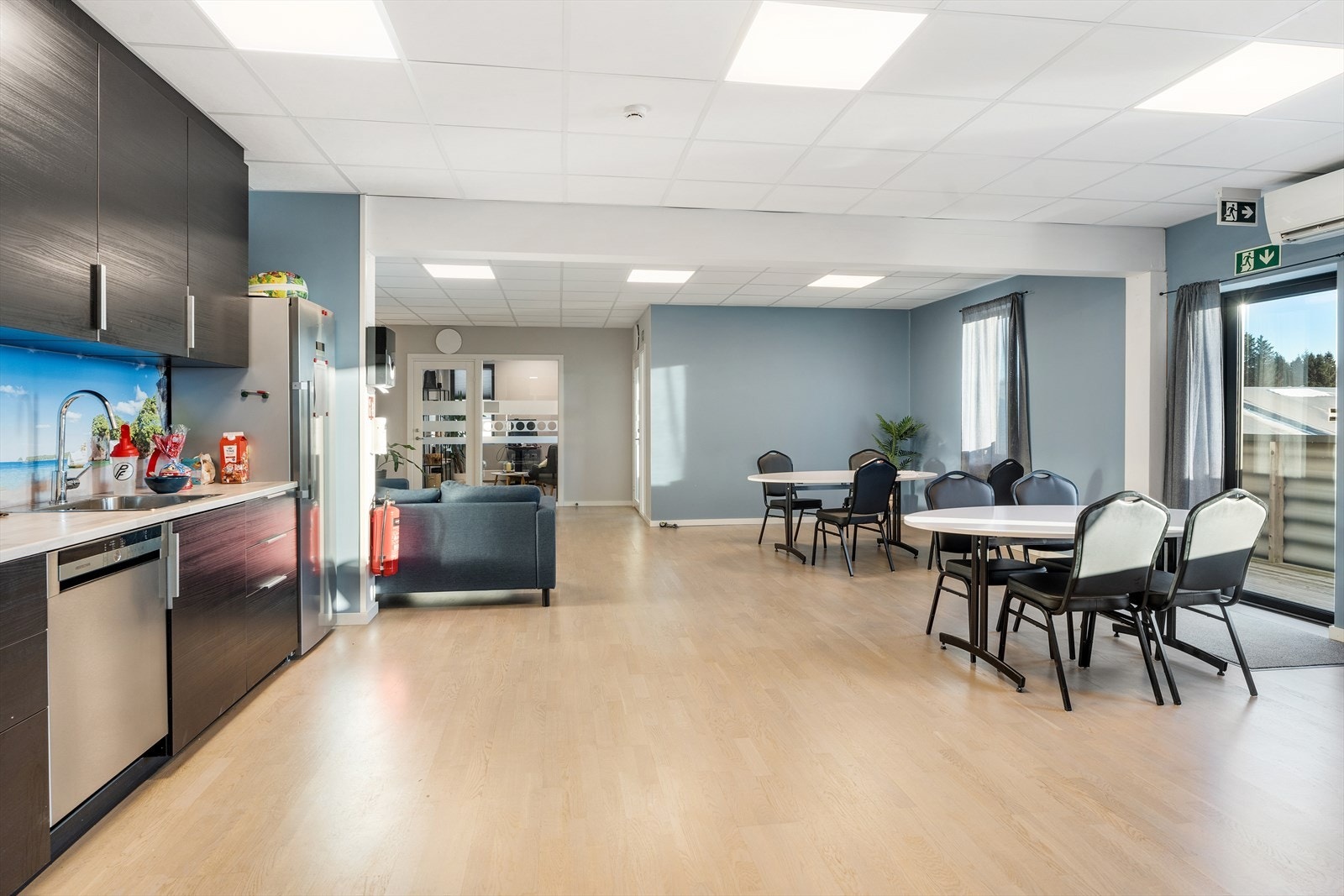 Felles kantine i seksjonen Galleribilde