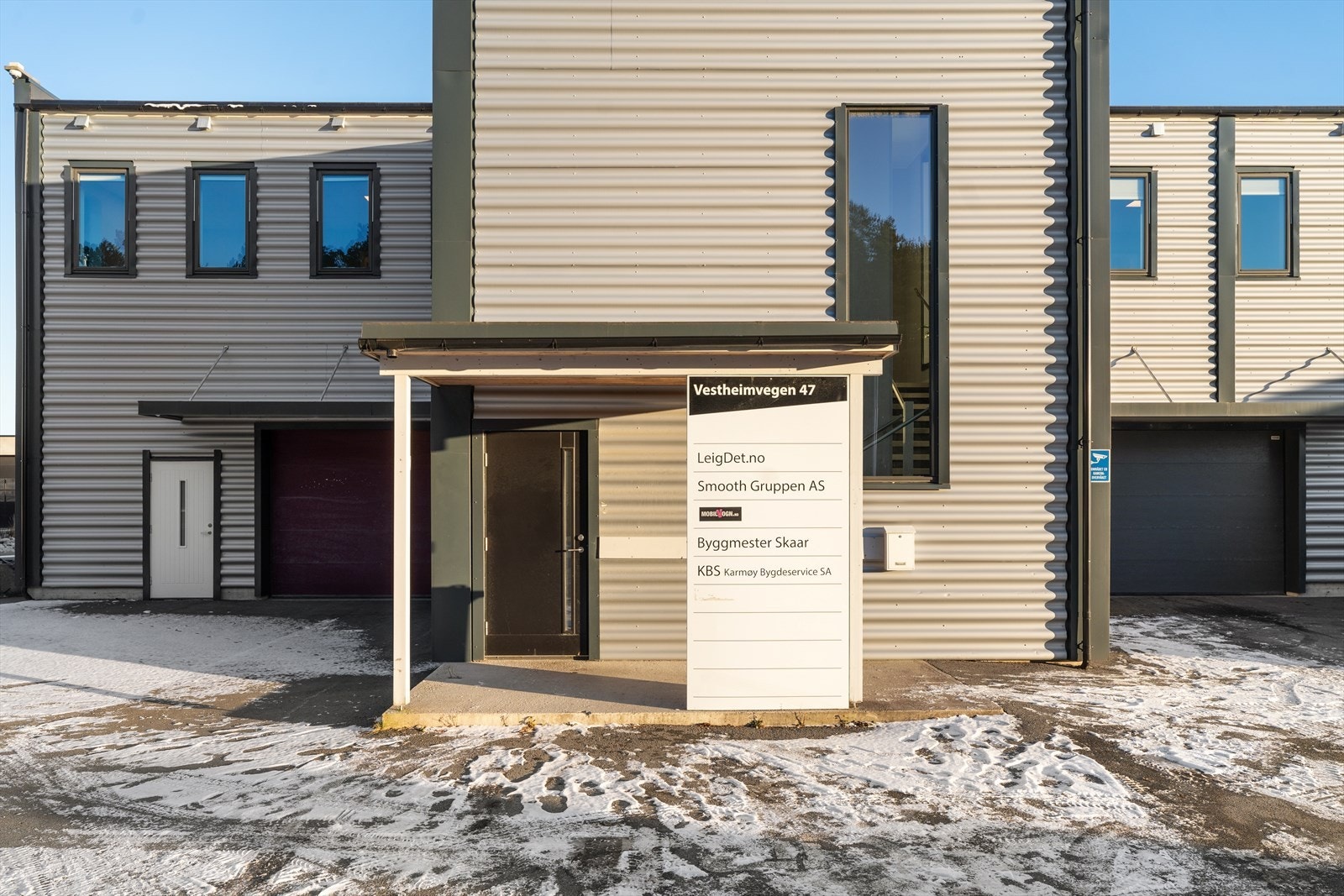 Moderne kontorer på Bygnes til salgs Galleribilde
