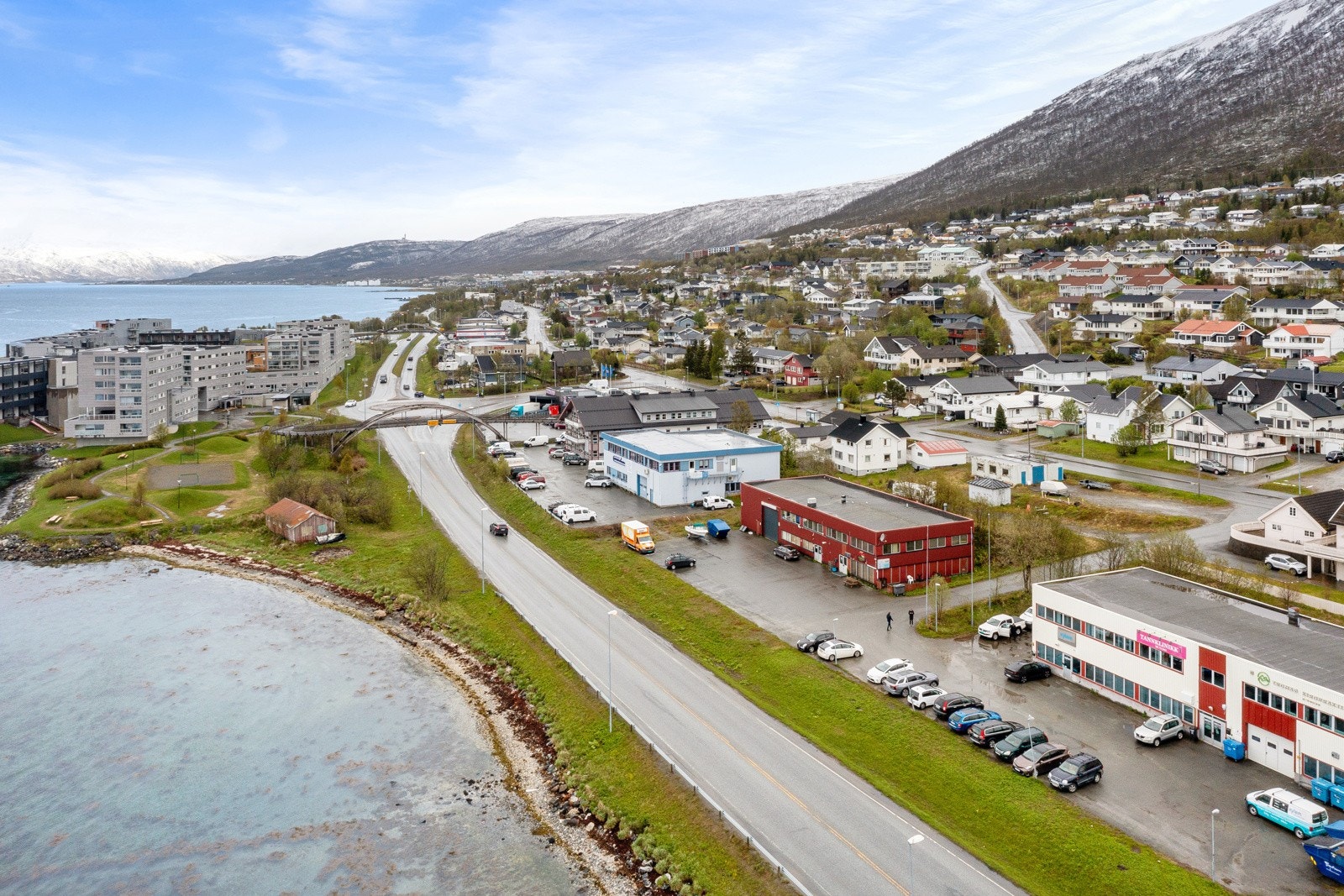 Oversiktsbilde mot nor. Galleribilde
