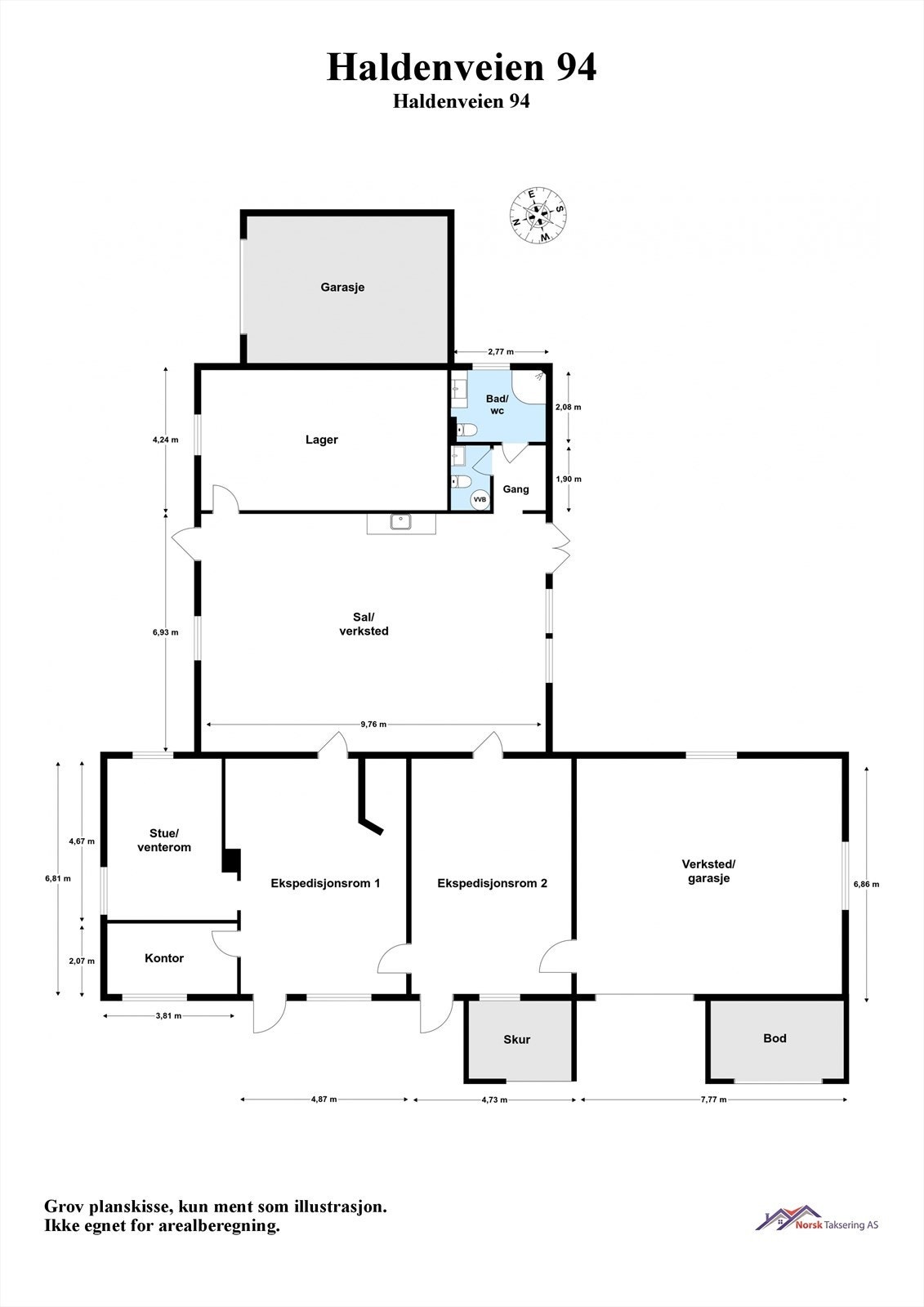 Plantegning. Galleribilde