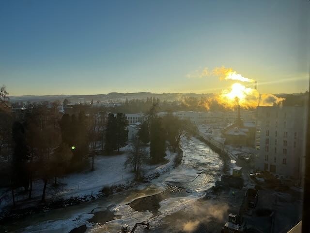 Utsikt fra toppetasjen Galleribilde