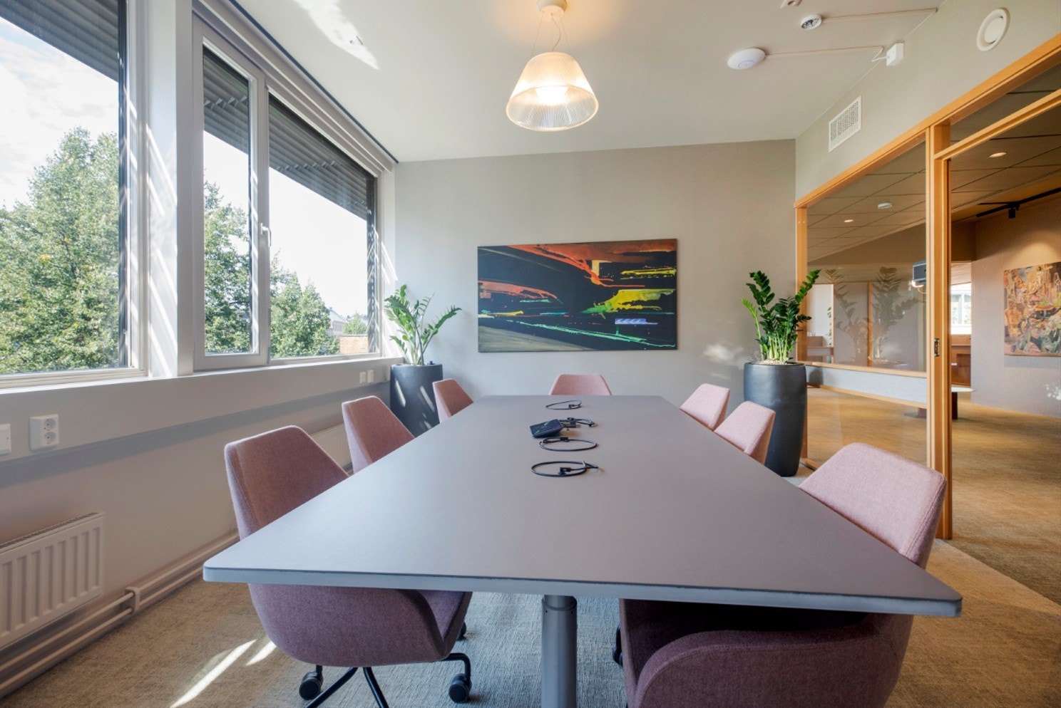 Referansebilder fra lokaler i 4. etasje. Galleribilde