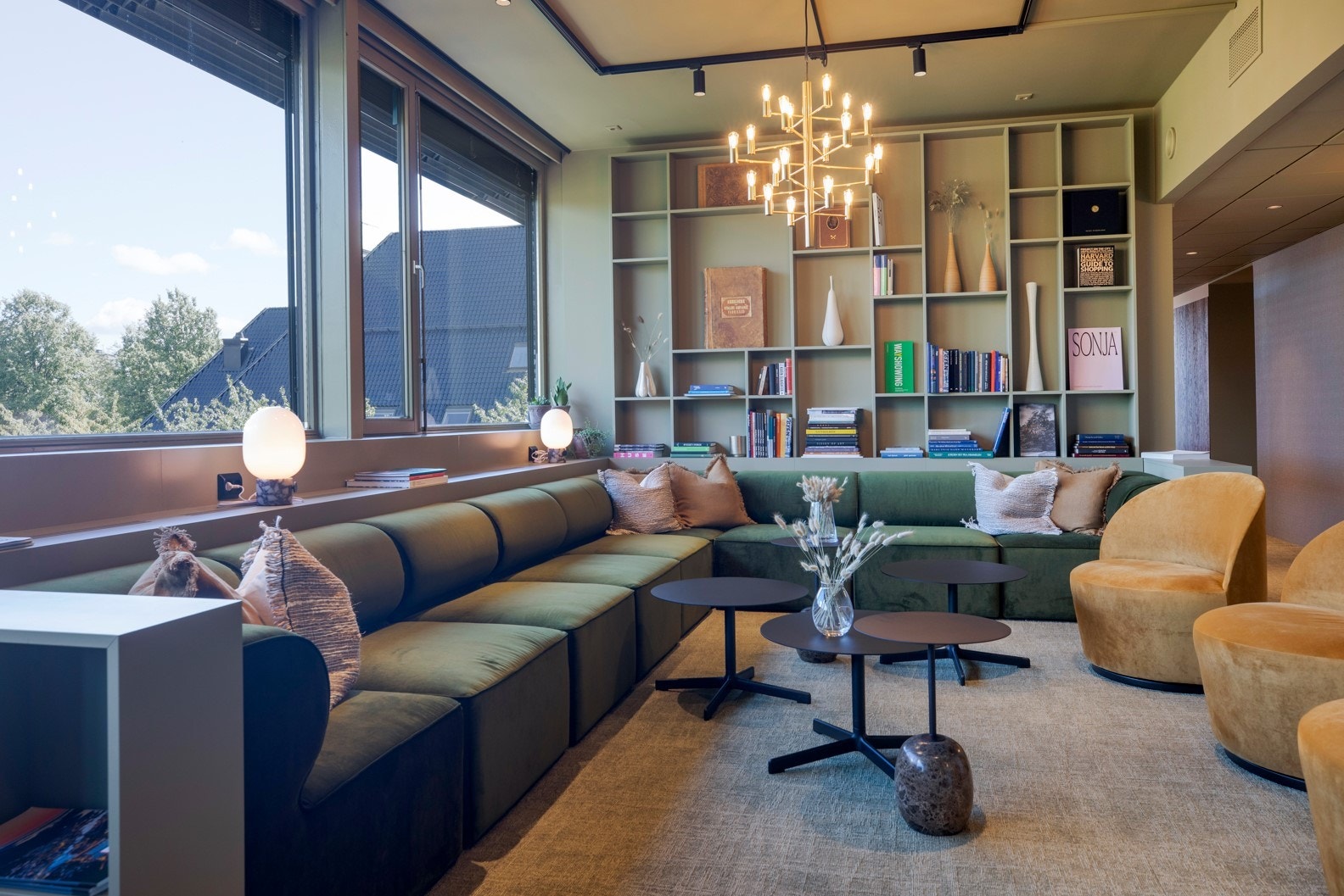 Referansebilder fra lokaler i 4. etasje. Galleribilde