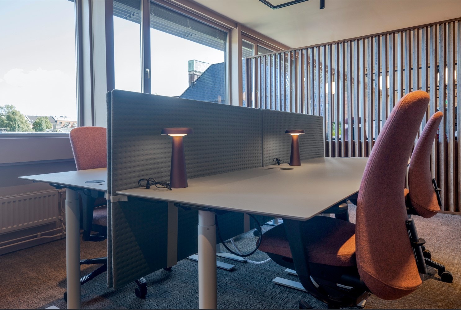 Referansebilder fra lokaler i 4. etasje. Galleribilde