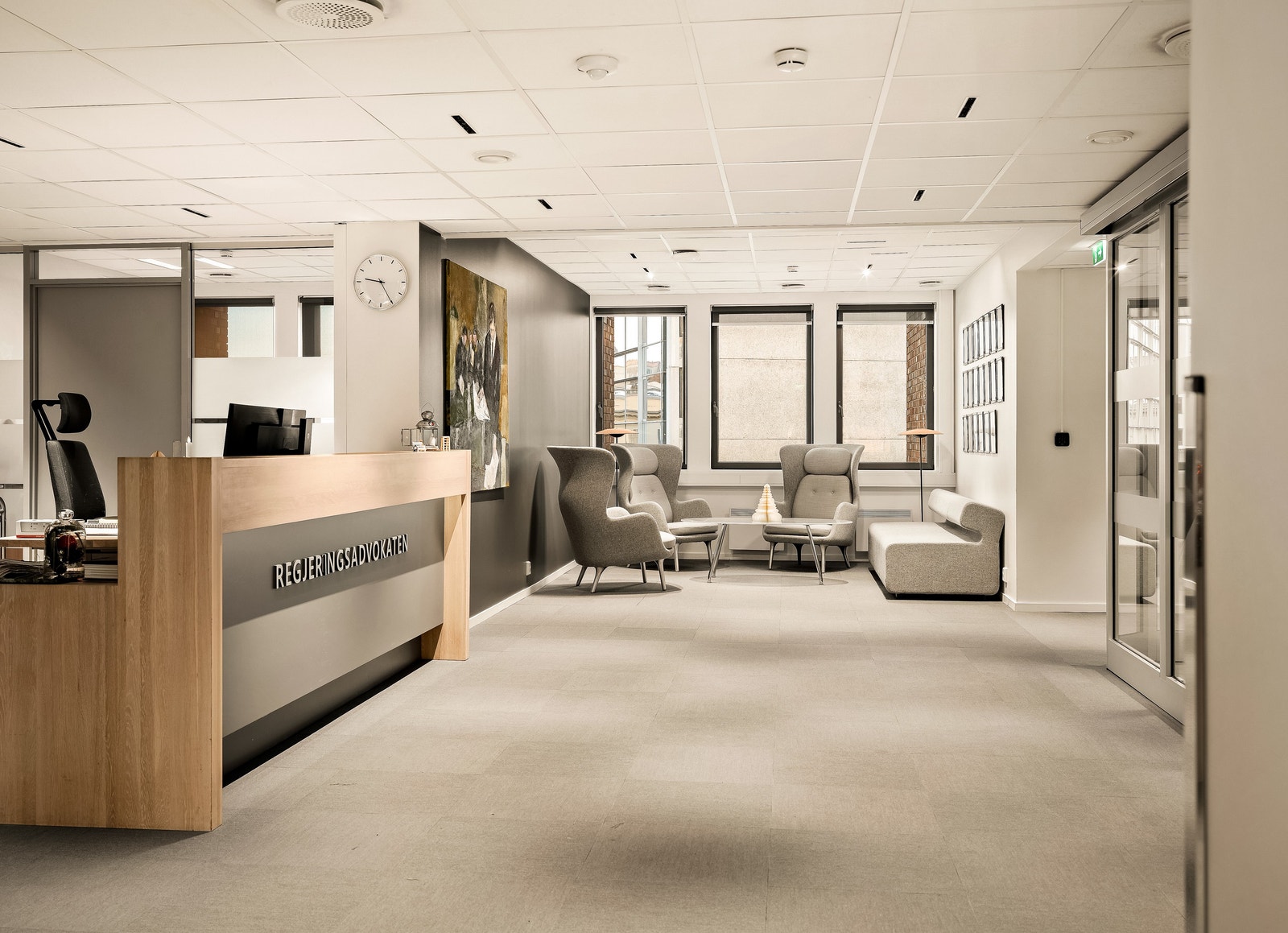 Etasjene kan leies samlet, hvis dette er det som passer best for deres bedrift. Galleribilde