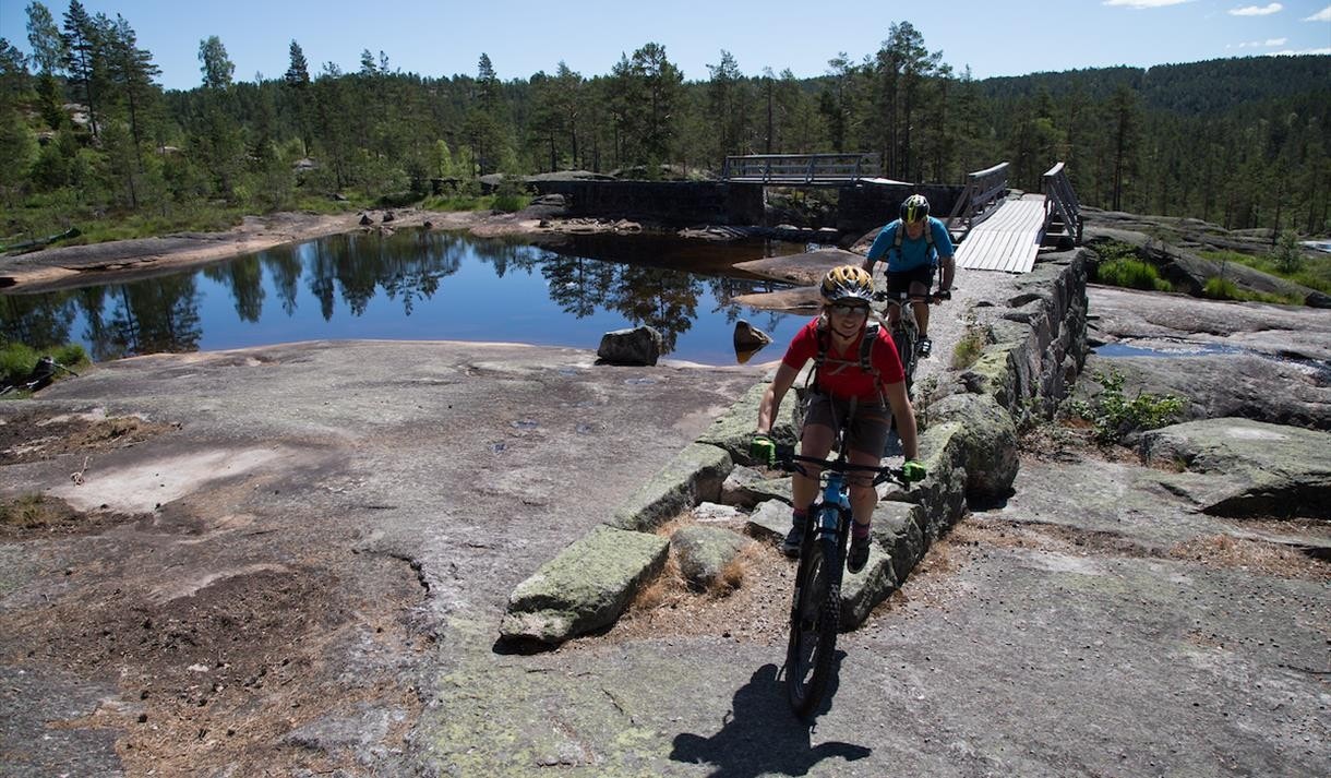 Mulighet for lange offroad sykkelturer i området. Galleribilde
