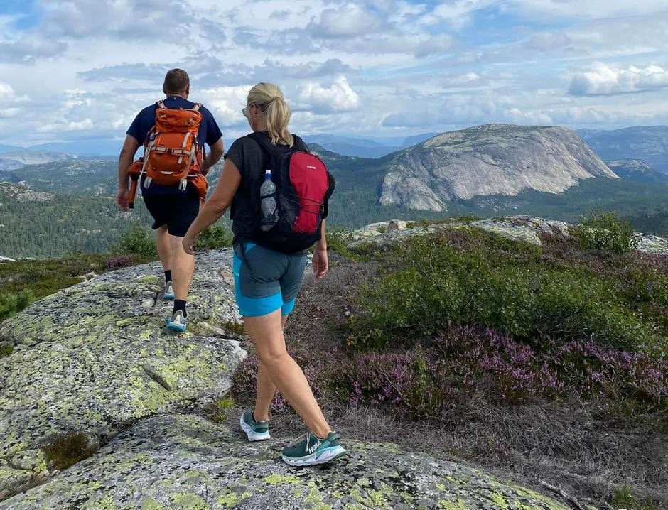 Topptur til fots på Havrefjell Galleribilde