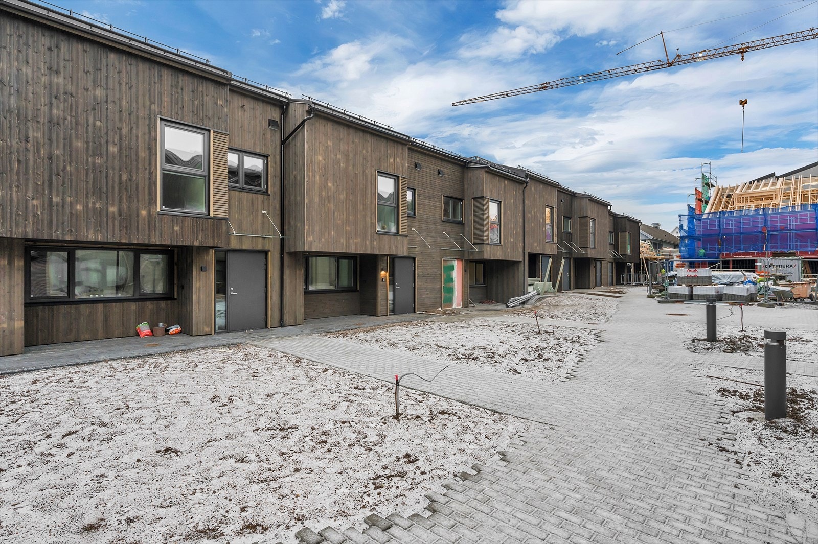 Flott fellesareal som er under opparbeidelse. Galleribilde