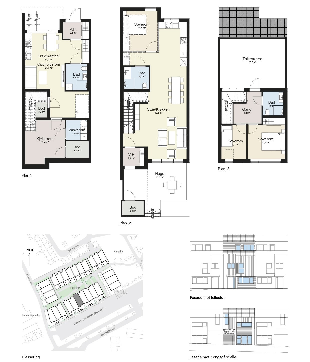 Plantegning bolig nr 5 Galleribilde