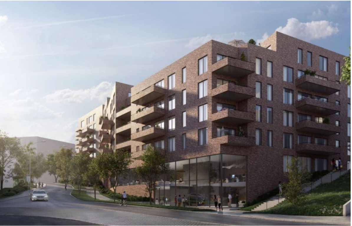 Utvendig fasade Galleribilde