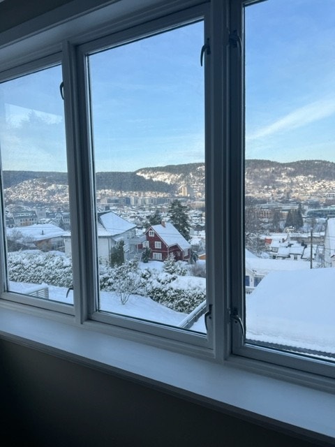 Utsikt fra spisestue i 2 etg. Galleribilde