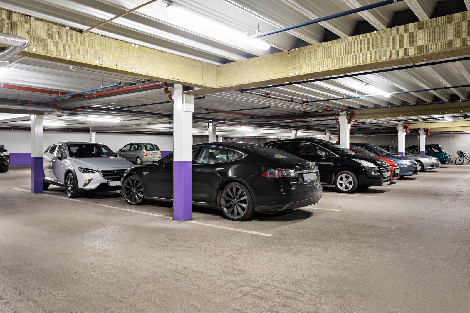 Parkeringshus Galleribilde