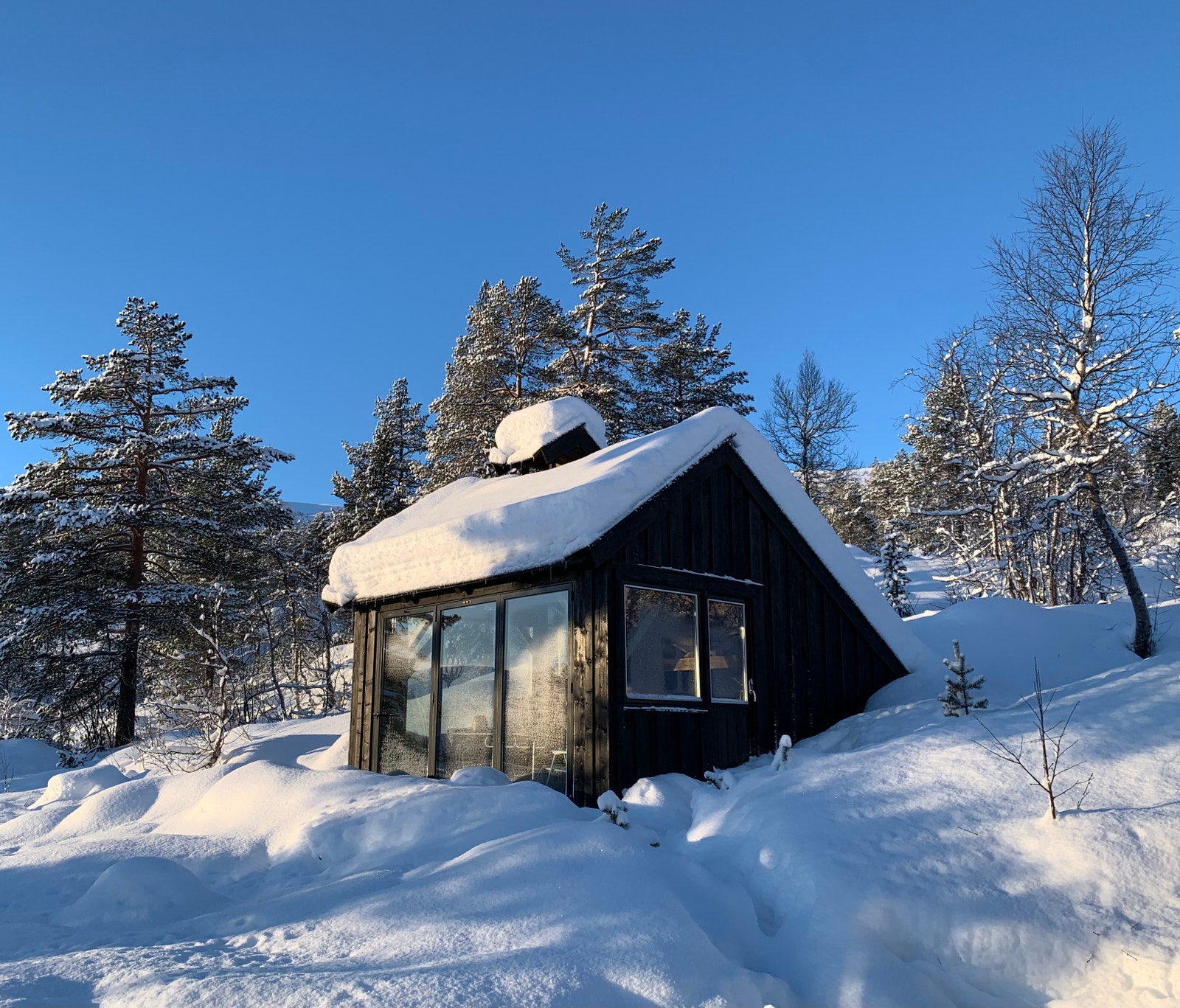 Grillhytte - Grillhytte på baksiden (Foto: Siv Helen Lekven) Galleribilde