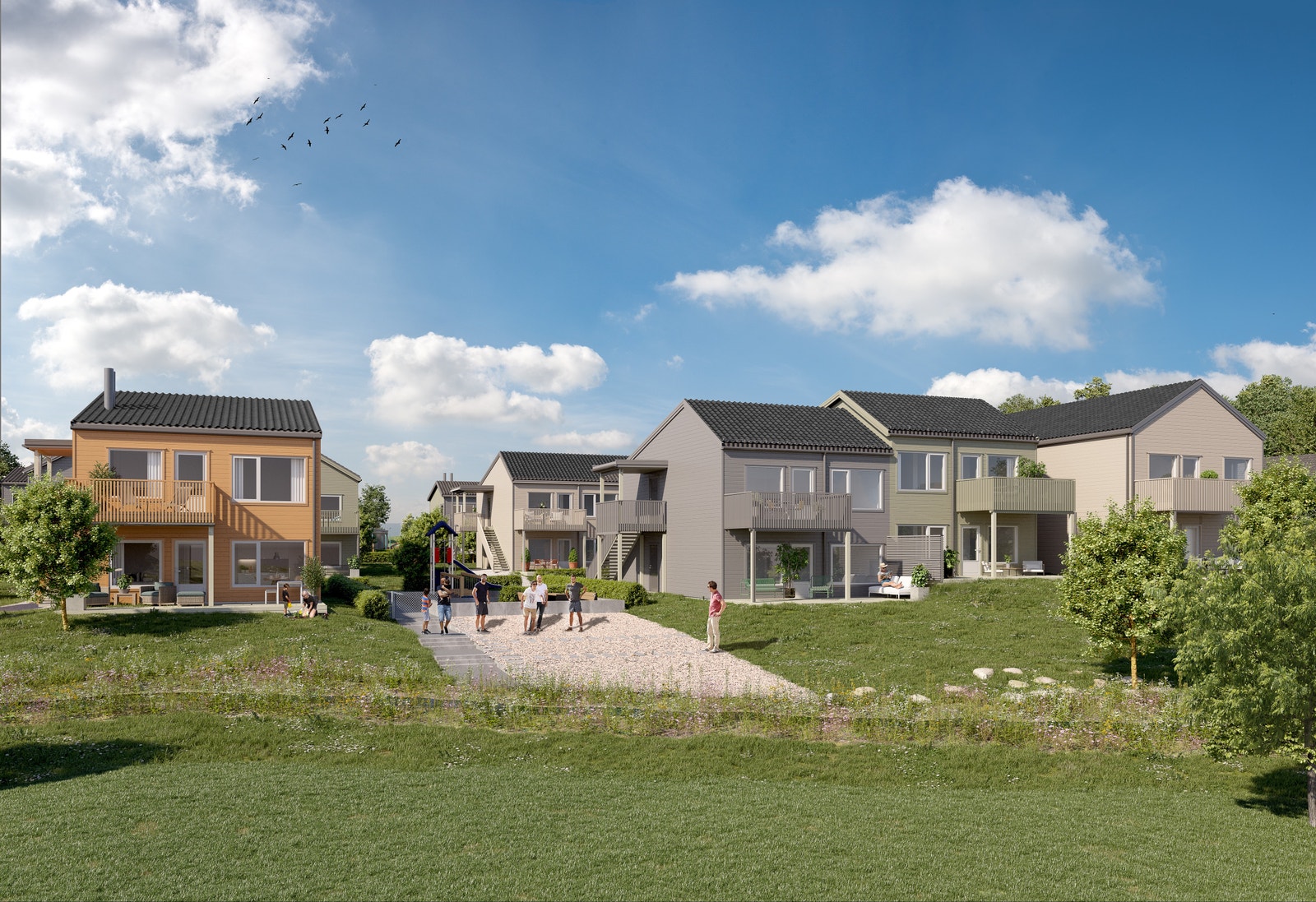 Illustrasjonsbilde av hus 45 Galleribilde