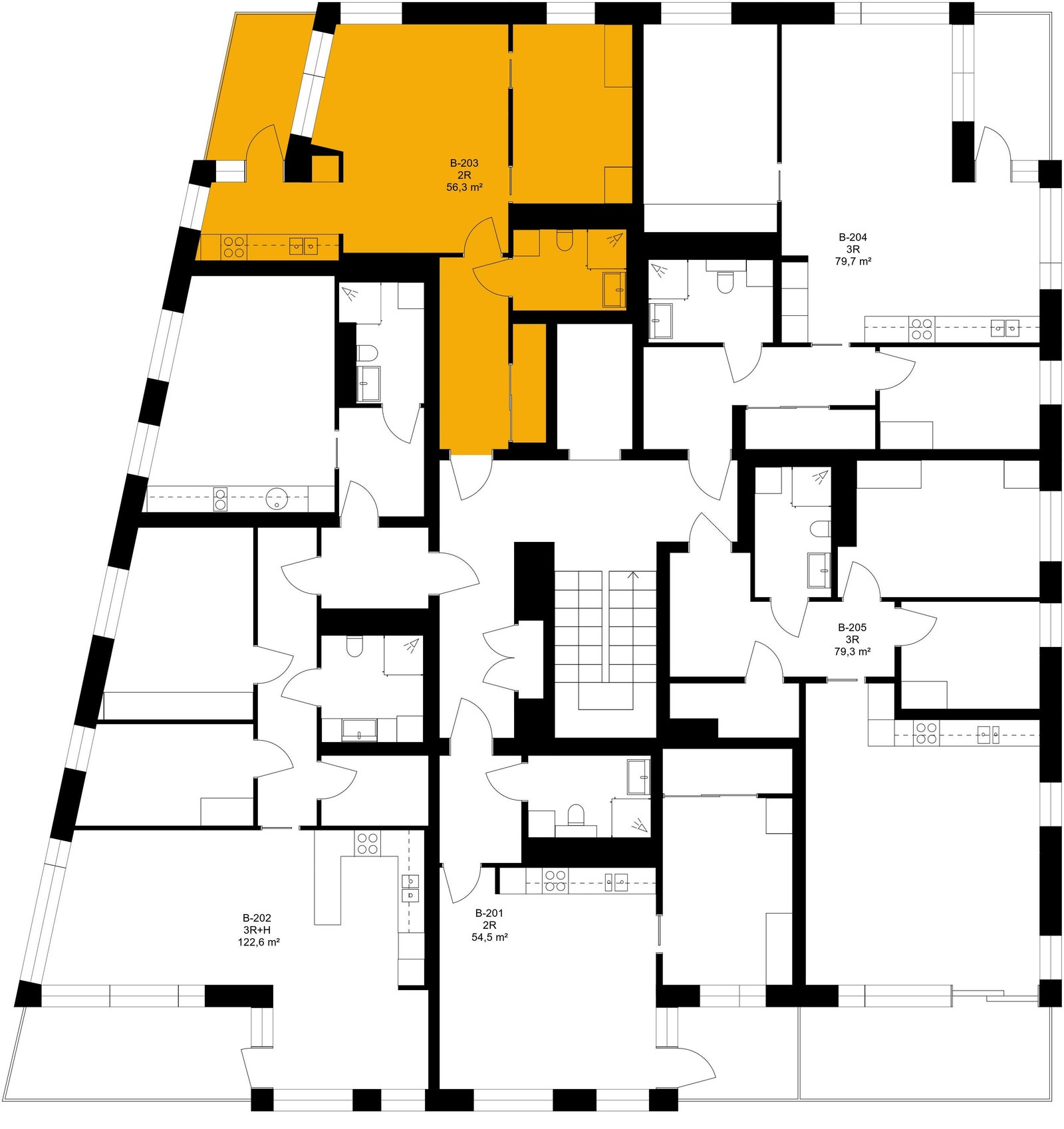 Planoversikt 2 etasje Galleribilde