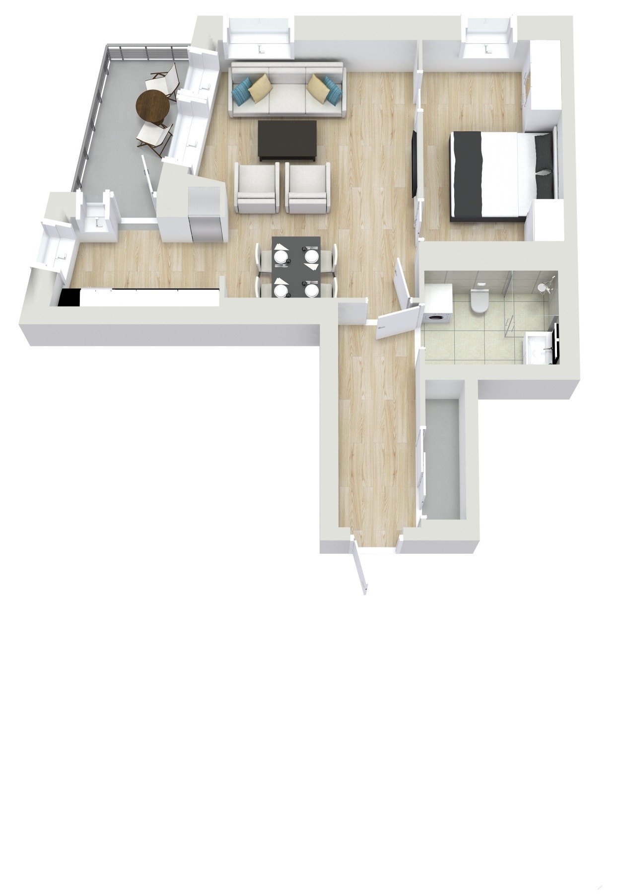 Leilighet B 203 Galleribilde