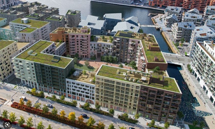 Helt ny kvartal i Bispevika tegnet av MAD arkitekter Galleribilde