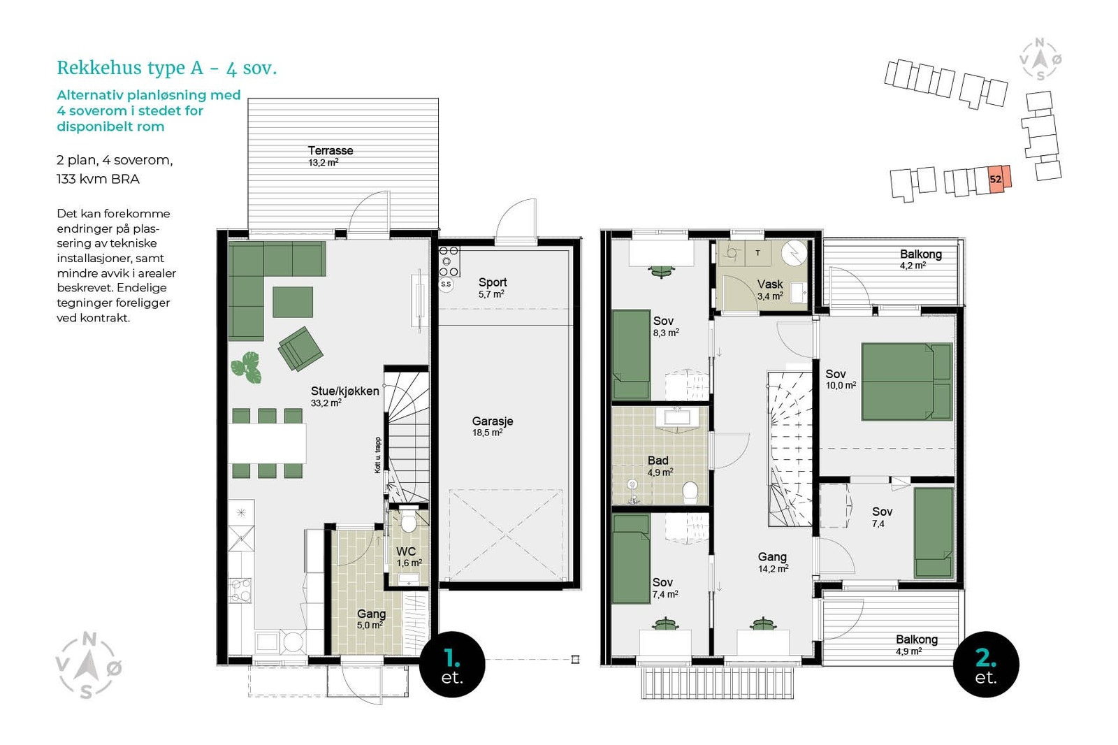 Alternativ Planløsning Galleribilde