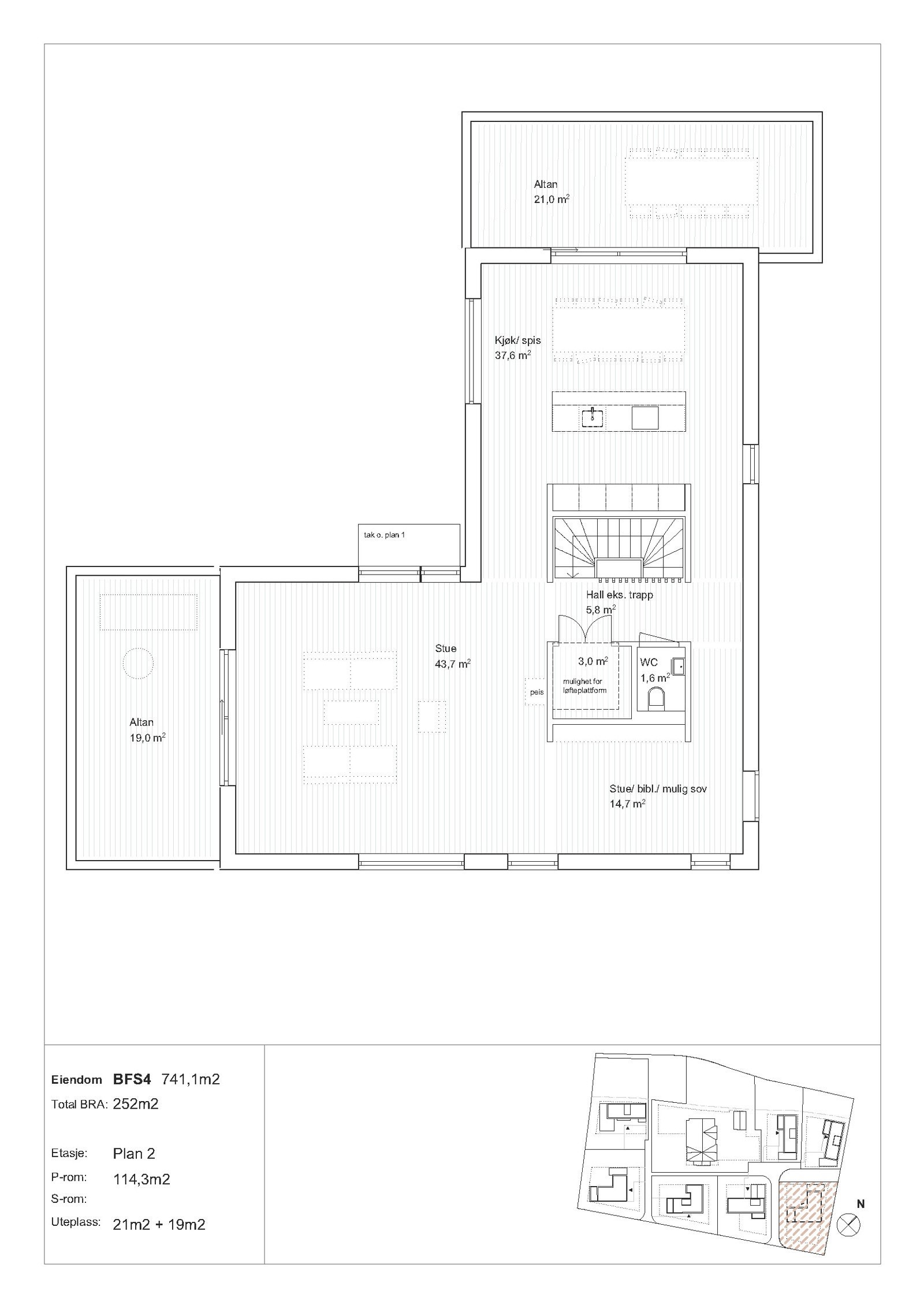 Bolig 4 - Plan 2 Galleribilde