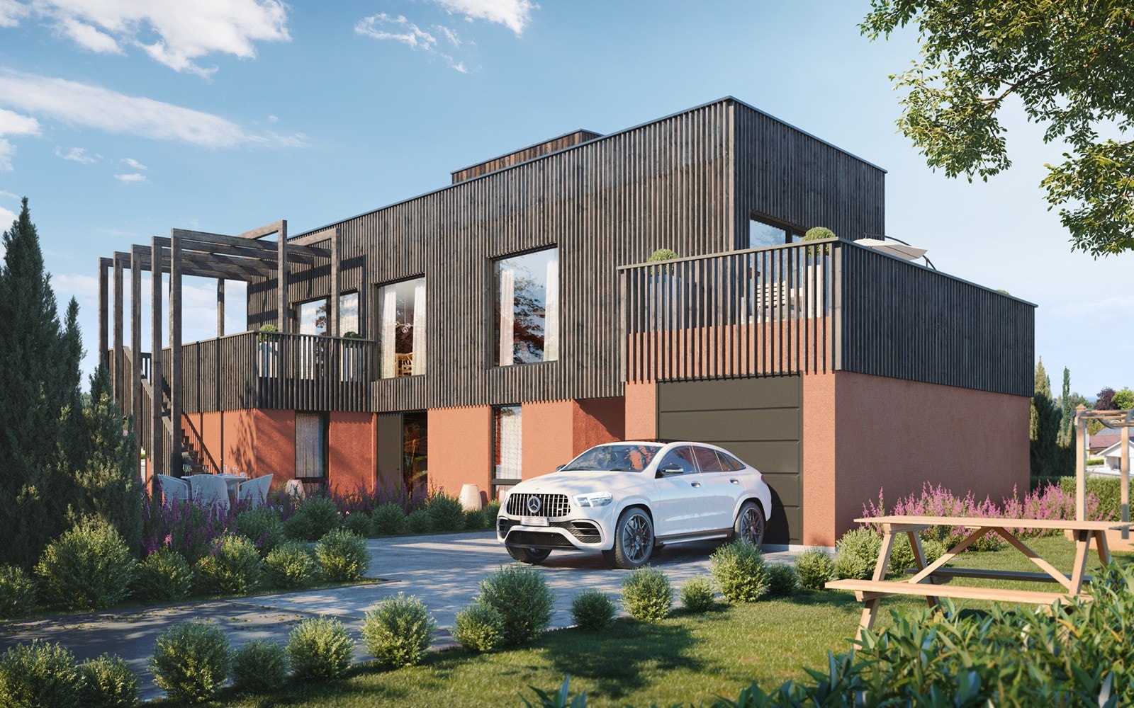 Bolig 3 - Illustrasjonen kan avvike fra faktisk leveranse Galleribilde