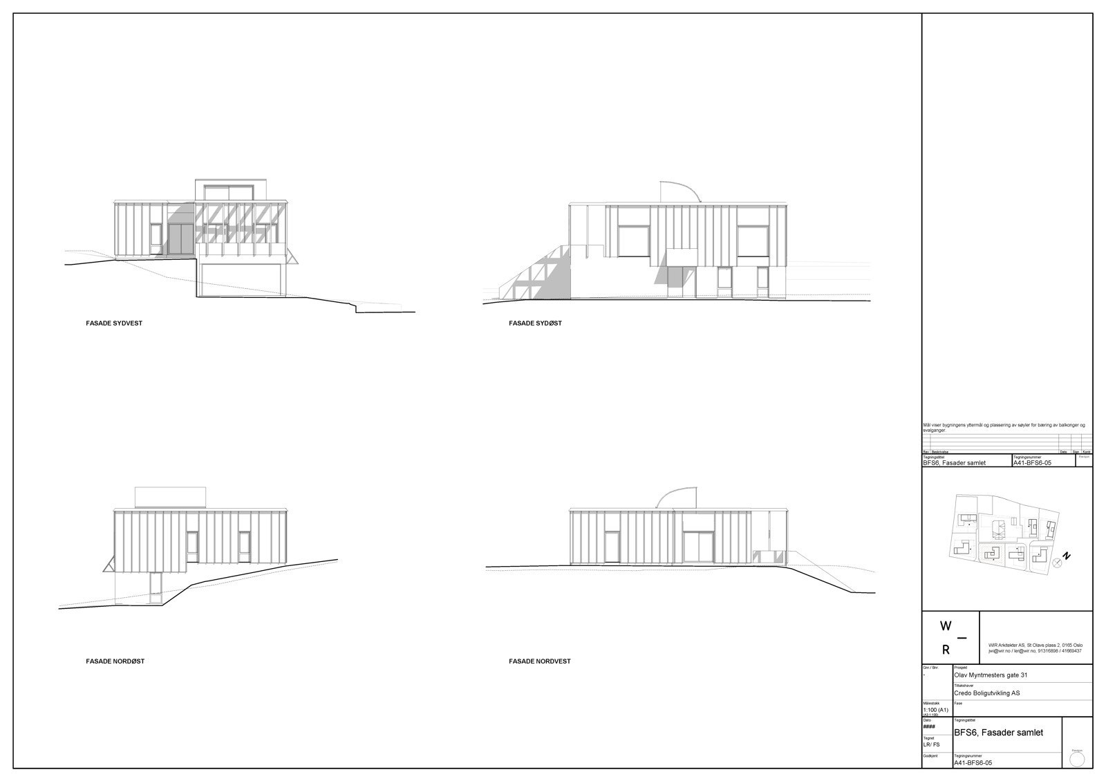 Fasader samlet Galleribilde