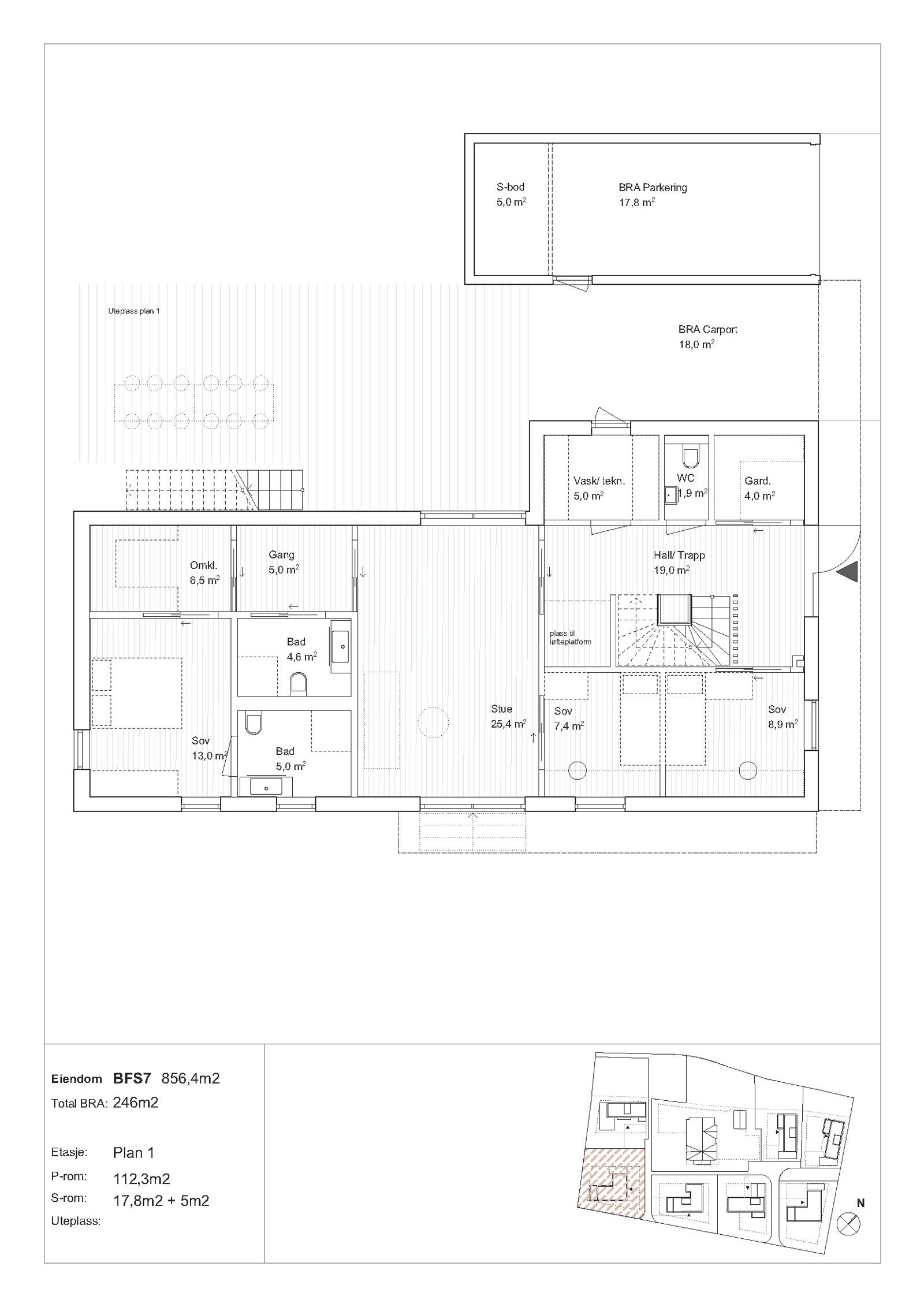 Bolig 7 - Plan 1 Galleribilde