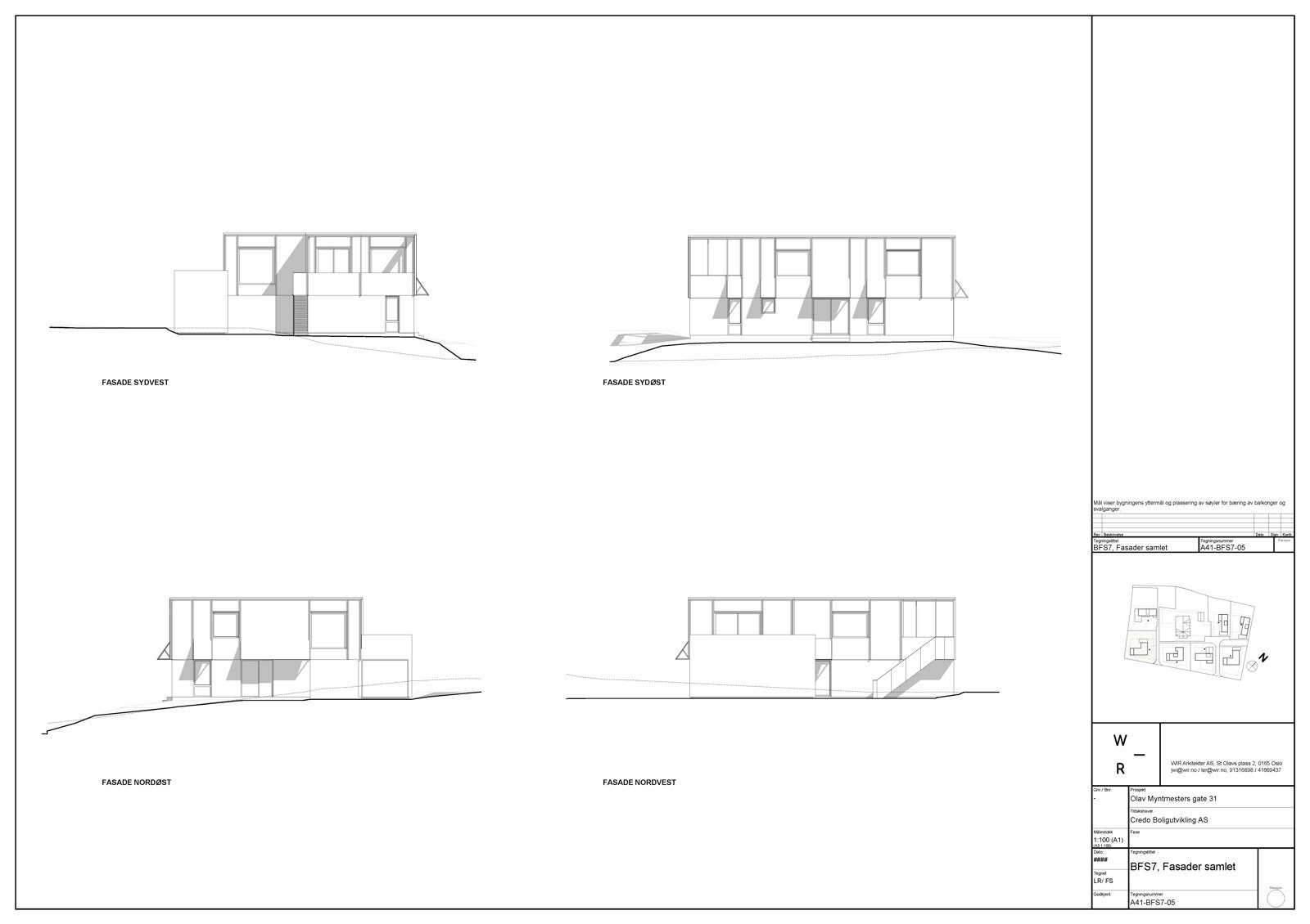 Fasader samlet Galleribilde