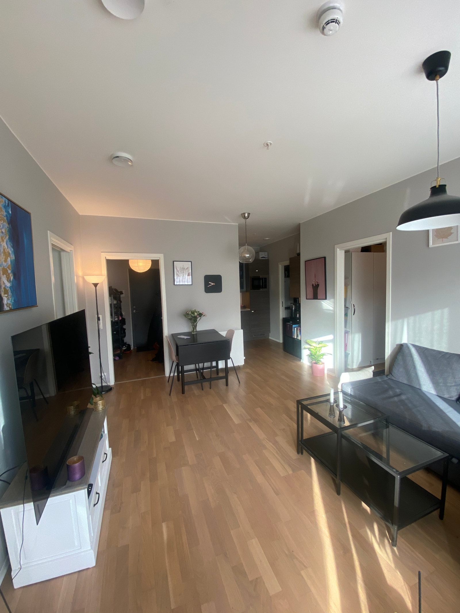 Romslig stue Galleribilde