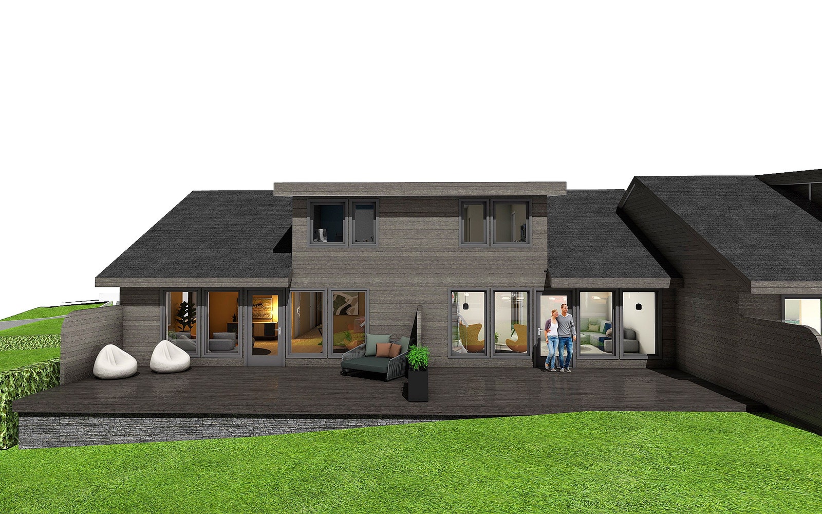 Leilighet 03 (høyre) og leilighet 04 (venstre) Galleribilde