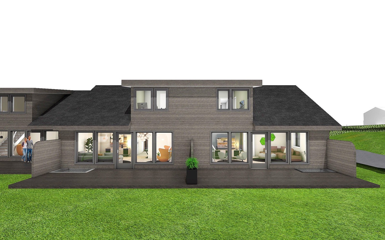 Leilighet 01 (høyre) og leilighet 02 (venstre) Galleribilde