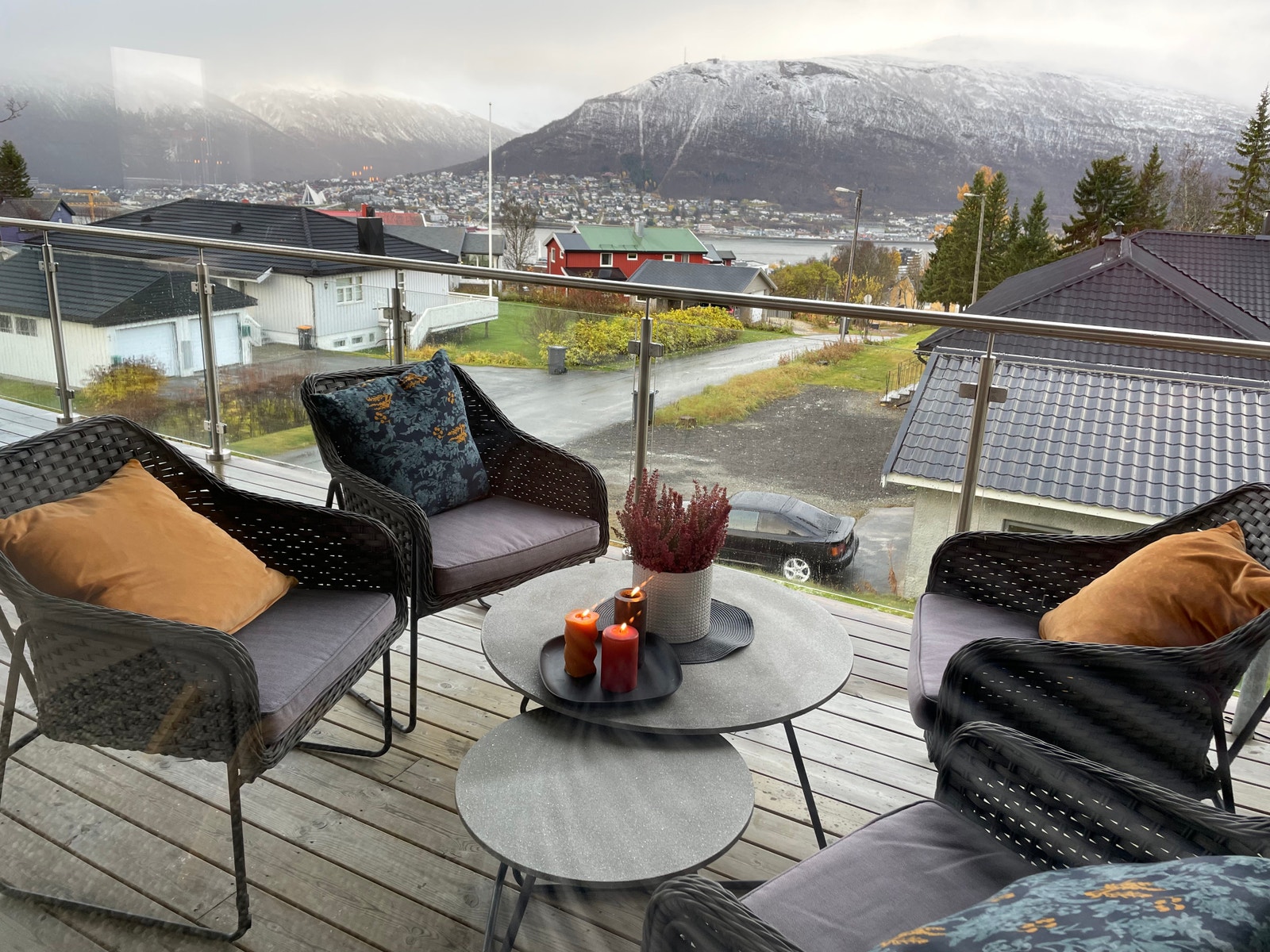 Stor veranda m salonggruppe Galleribilde