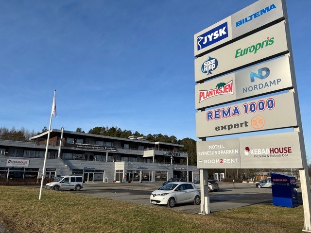 Bygget lokalene er i Galleribilde