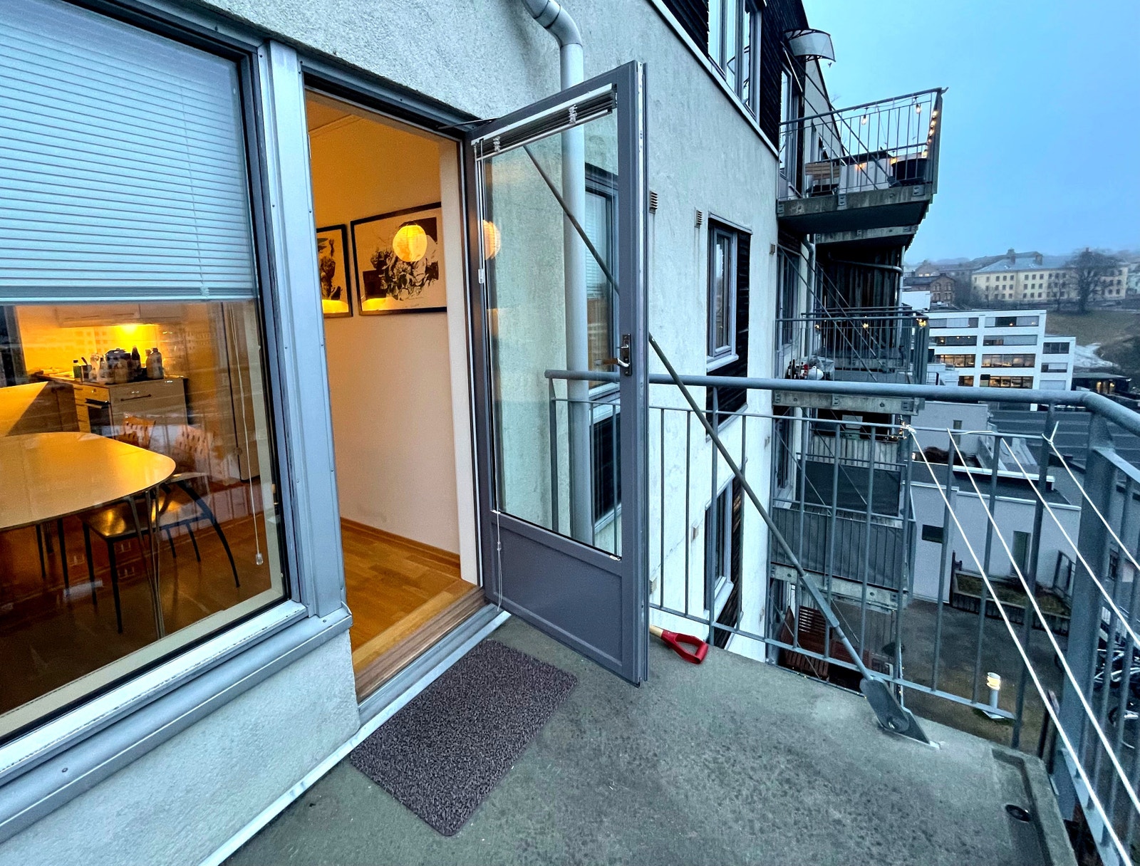 Balkong 2 mot øst Galleribilde