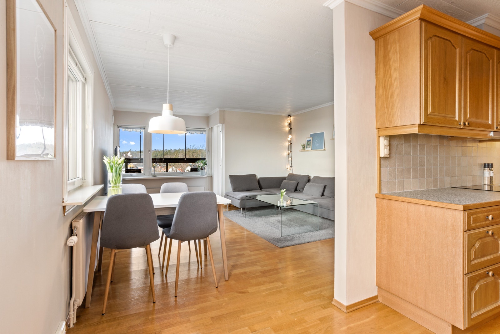 Kjøkkenet/stuen Galleribilde