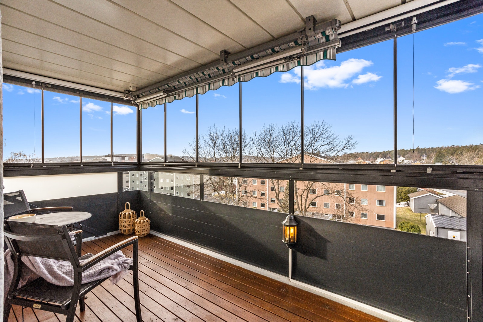 Balkongen har lang brukssesong Galleribilde