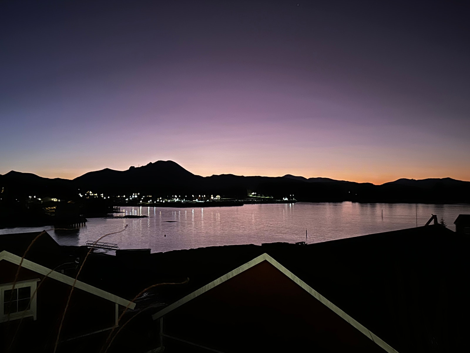 Soloppgang en februarmorgen Galleribilde