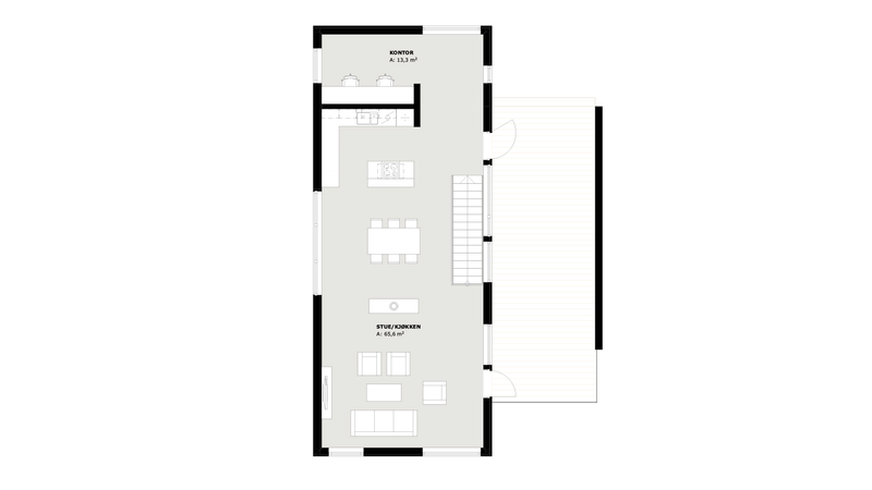 Plan 1. Etg. Galleribilde