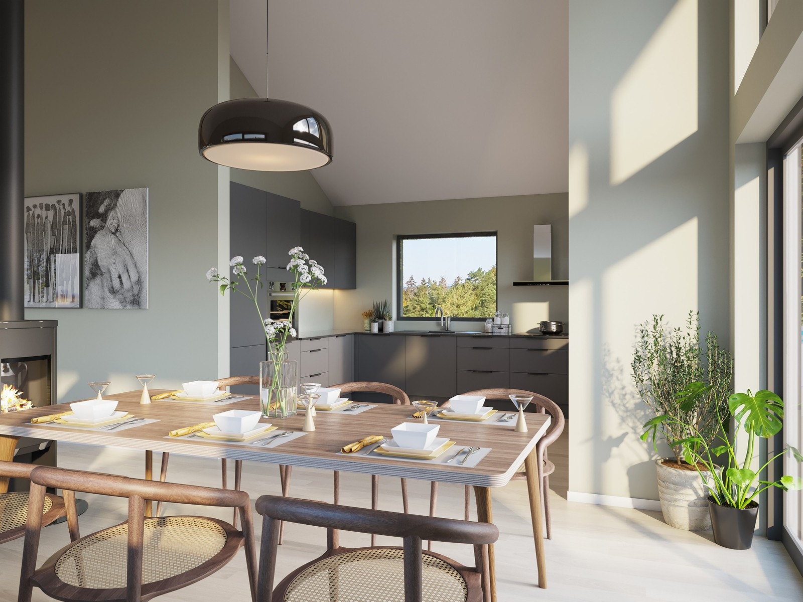 Illustrasjon - Delikat kjøkken fra HTH Galleribilde