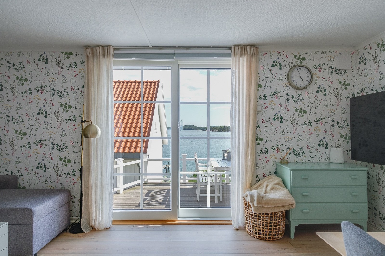 Nydelig utsikt fra godstolen Galleribilde