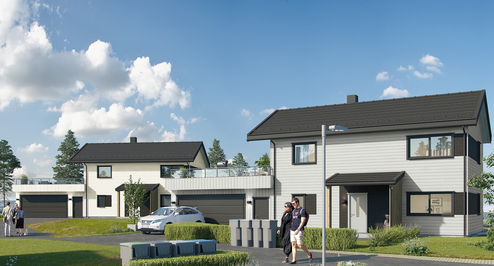 Illustrasjon - fra hus 15 og 17 Galleribilde