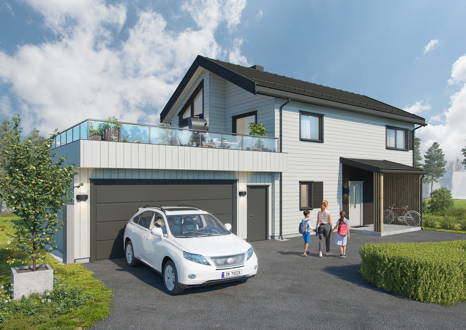 Illustrasjon - fra hus 15 Galleribilde