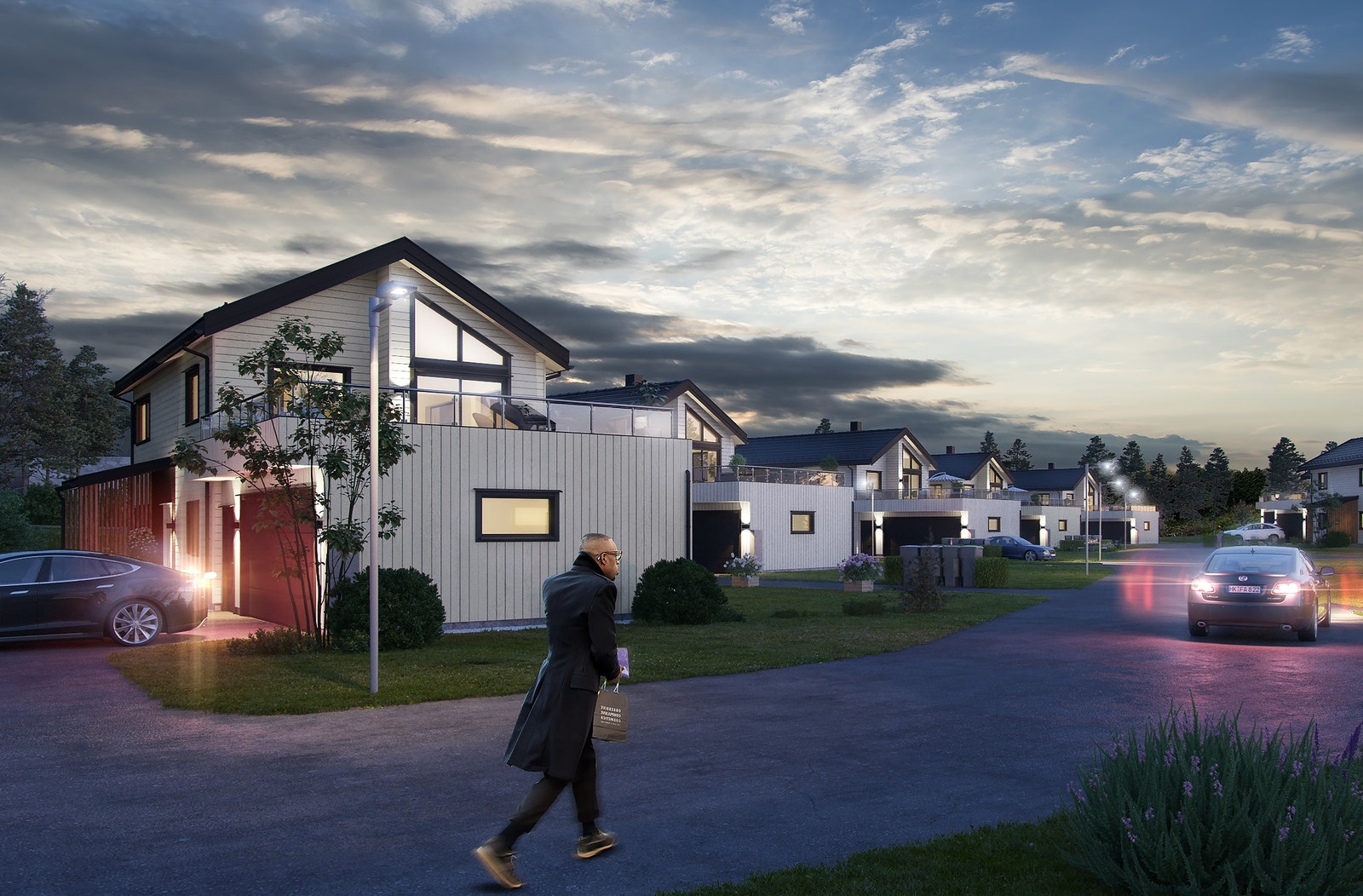 Illustrasjon: velkommen til visning! Galleribilde