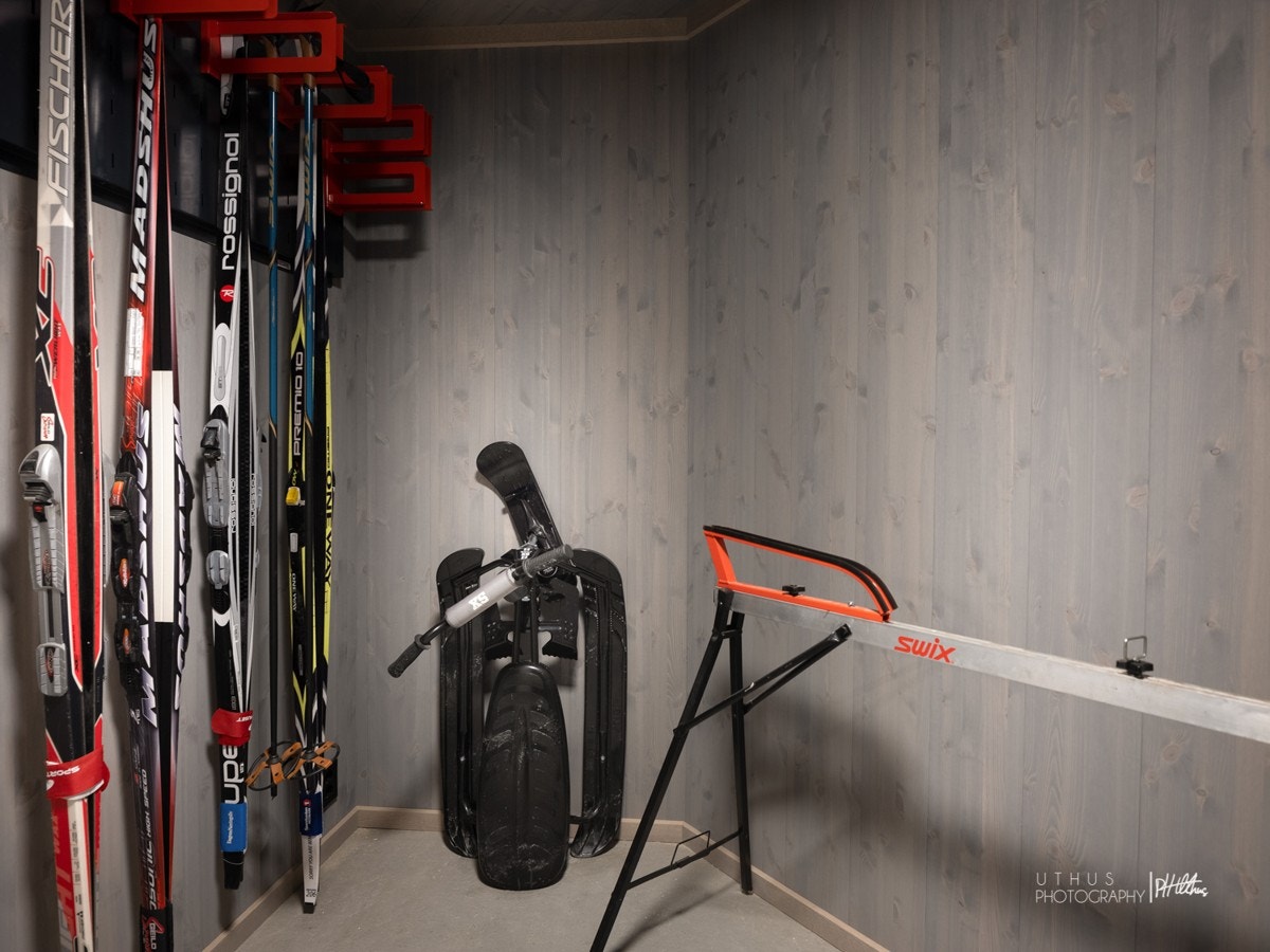 Eksempel på skibod - bilde fra tidligere visningshytte - avvik kan forekomme Galleribilde